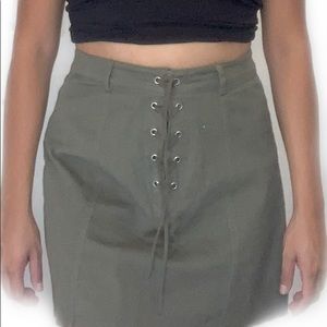 F21 mini skirt
